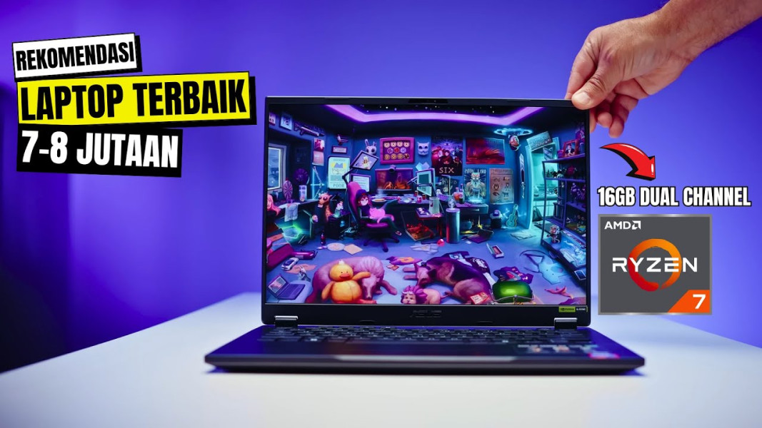 Laptop Terbaik Harga 7-8 Jutaan, Cocok untuk Kerja dan Gaming!