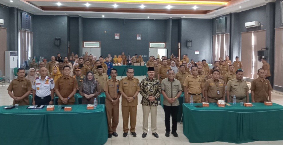 Harapkan Usulan Prioritas Dari Kecamatan, Wabup HT Buka Musrembang Secara Virtual
