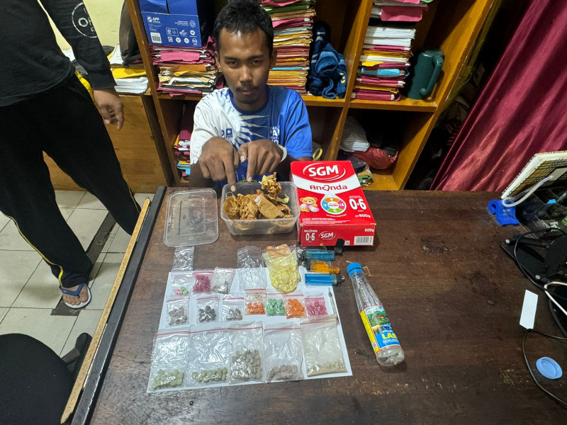 Polsek Siak Hulu Bongkar Peredaran 3,6 Kg Sabu dan Ratusan Ekstasi di Dua Lokas