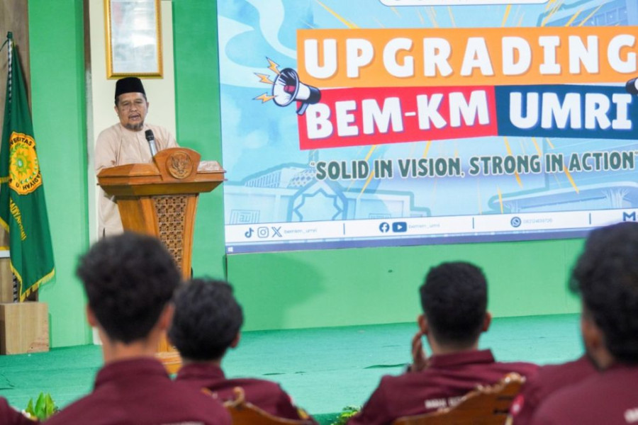 Rektor Ajak Pemimpin Muda UMRI Praktikkan Kepemimpinan Berbasis Cinta dan Seni