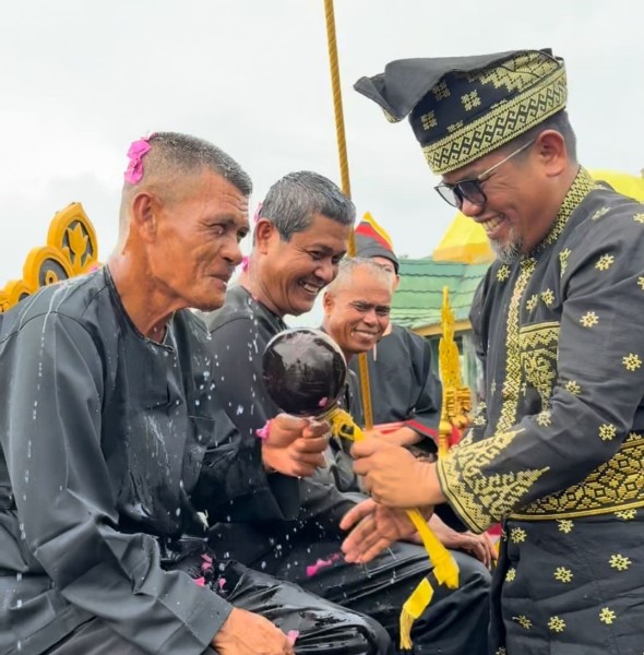 Menapak Jejak Leluhur di Istana Sayap Pelalawan, Belimau Sultan Jadi Refleksi Menjelang Ramadan