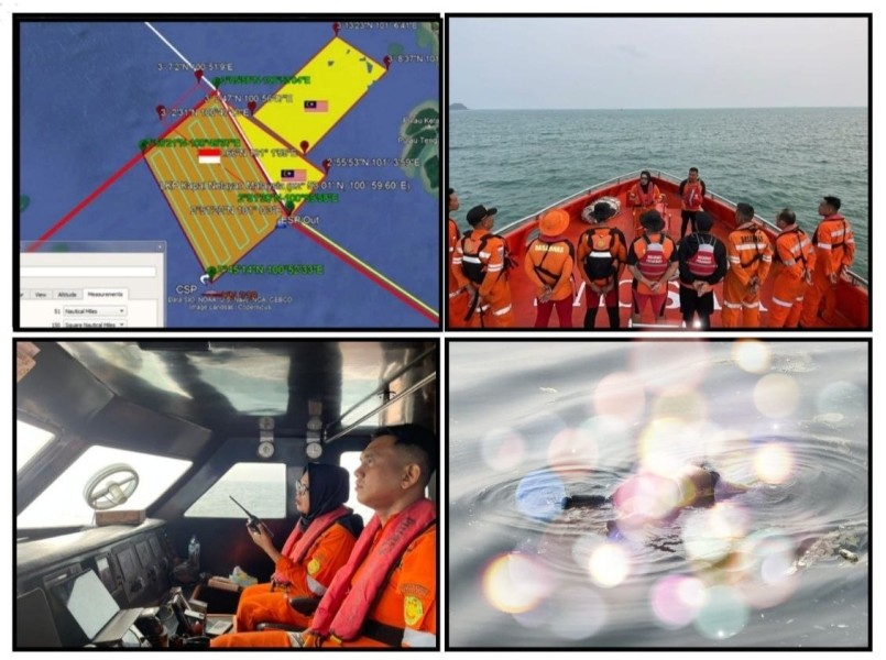 Tragedi Nelayan Malaysia di Selat Malaka: Dua Tewas, Satu Masih Hilang Tenggelam