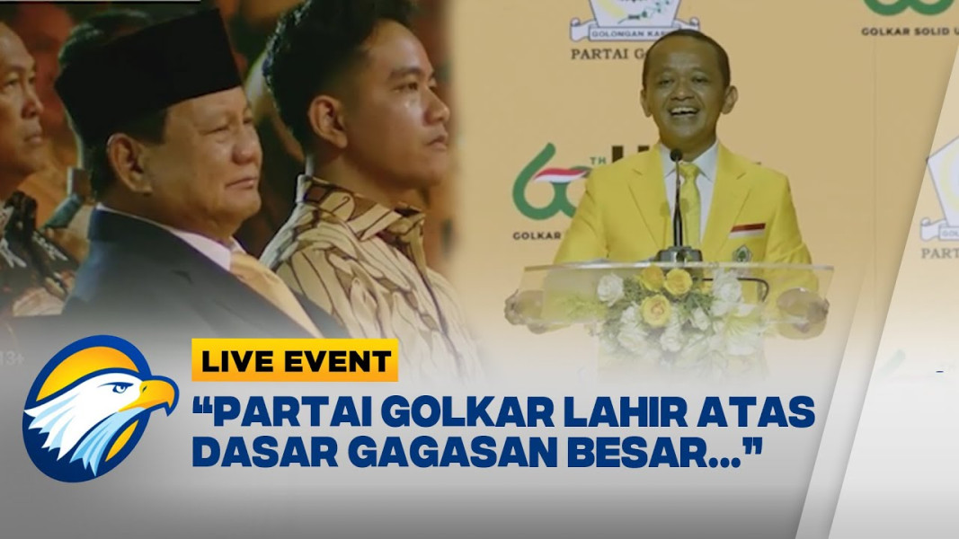 Puncak Perayaan HUT ke-60 Partai Golkar: Soliditas Menuju Indonesia Maju