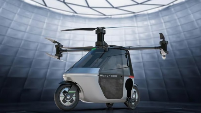 Richter Skyrider X1: Inovasi Motor Terbang Futuristik dengan Teknologi Canggih!