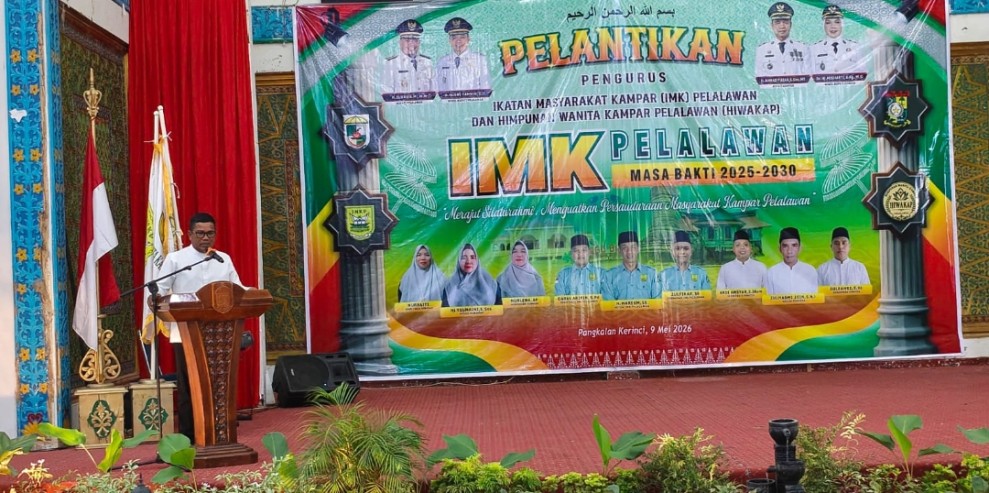 Dilantik Jadi Ketua IMK Pelalawan, H. Maksum Tegaskan Komitmen Dukung Pembangunan Daerah
