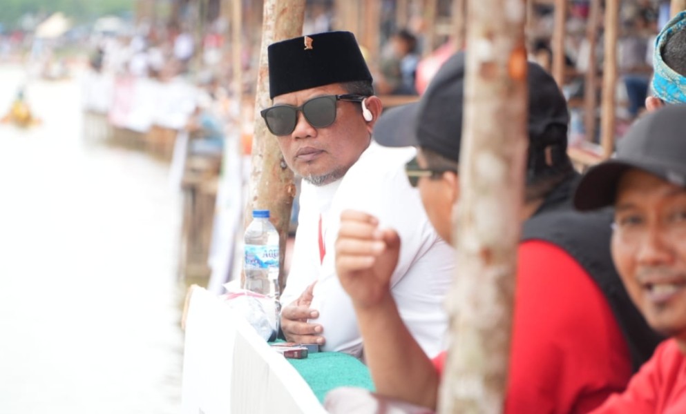 Bupati Zukri Hadiri Pembukaan Festival Pacu Jalur Tradisional Kuantan Singingi 2025