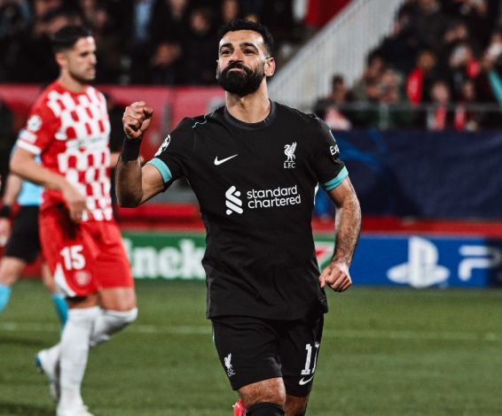 Penalti Salah Menangkan Liverpool di Kandang Girona, The Reds Pertahankan Catatan Sempurna di Liga Champions