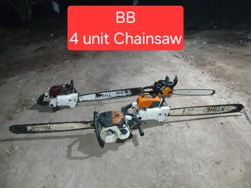 Polres Inhil Tetapkan Enam Pelaku Illegal Logging Sebagai Tersangka