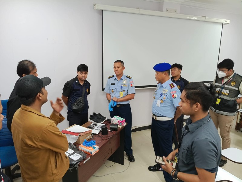 Kolaborasi Avsec dan Lanud RSN Kembali Gagalkan Upaya Penyelundupan Narkotika di Bandara SSK II