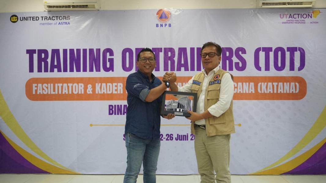 United Tractors Bersama BNPB Perkuat Kapasitas Kader Desa melalui Training of Trainers Kampung Tangguh Bencana