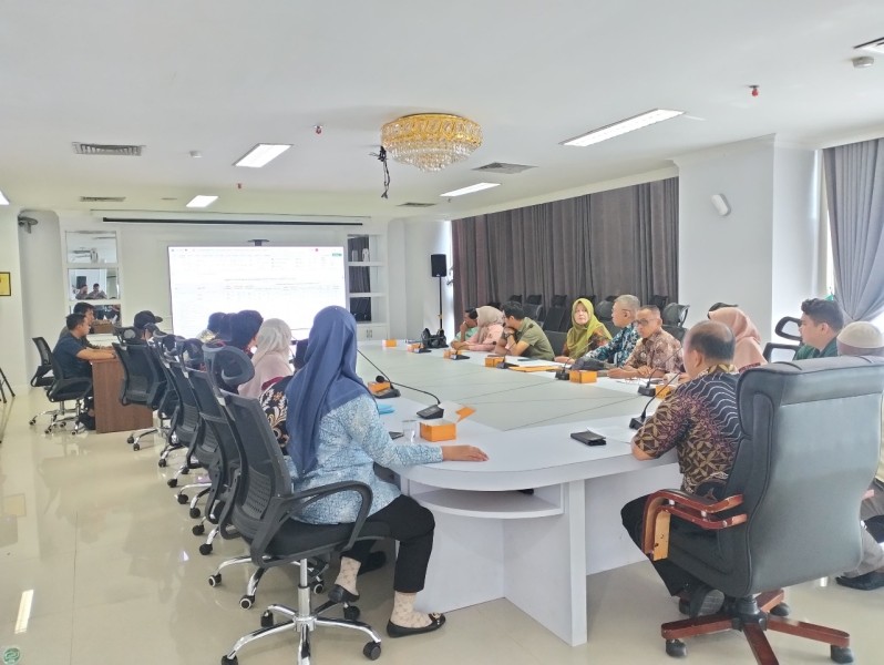 BPKAD Pekanbaru Ikuti Rapat Pembahasan Aset Kendaraan Pemko Pekanbaru yang Belum Dikembalikan