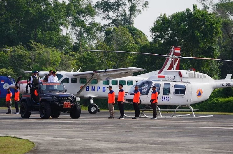 Riau Membara: 1.161 Hektare Lahan Hangus, BNPB Terjunkan Helikopter Patroli
