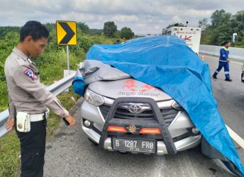 Warga Bekasi Kecelakaan Tunggal di Tol Pekanbaru-Dumai, Begini Kondisi Penumpang