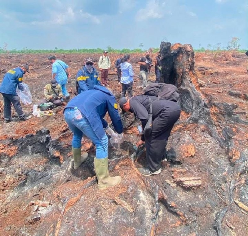 HGU PT TKWL Terbakar di Bengkalis, Polda Riau Garap Pembuktian Ilmiah Sertakan 5 Pakar