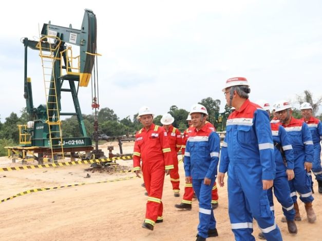 Bahlil Lahadalia Tinjau Blok Rokan: Optimalkan Produksi Minyak untuk Ketahanan Energi Nasional