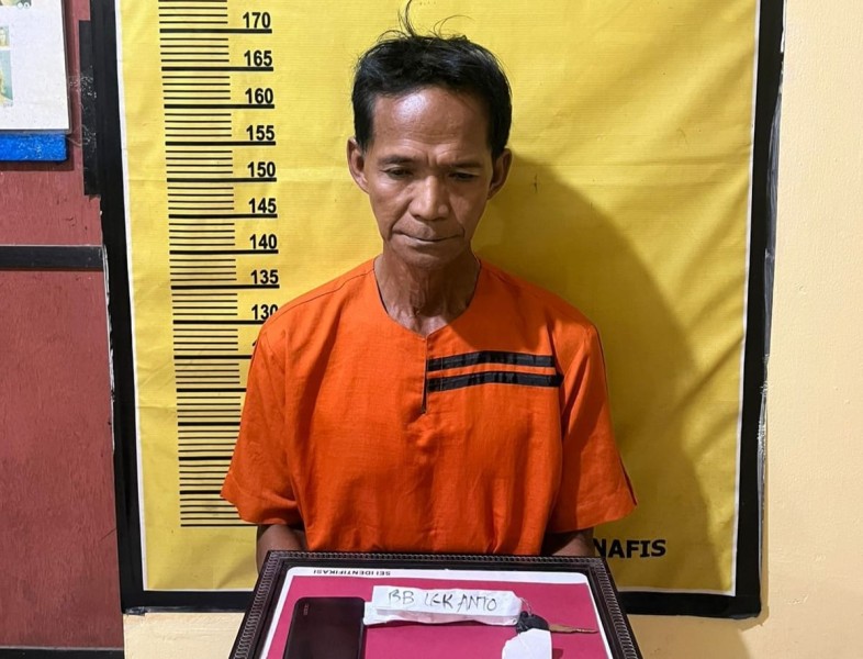 Tua Tua Keladi, Kakek Penjual Narkoba di Kelurahan Pematang Reba Berhasil Diringkus Saat Hendak Kabur