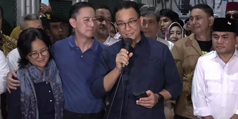 Pesan Anies Saat Malam Menjemput Bebasnya Tom Lembong