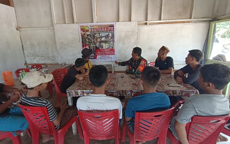 Penerimaan Calon Tamtama, Koramil 03 Sosialisasikan Kepada Generasi Muda