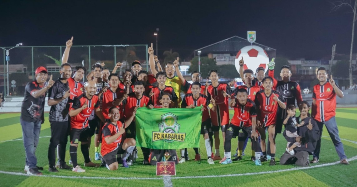 Kabaras FC Tampil Gemilang, Raih Trofi Mini Soccer Pangkalan Kerinci