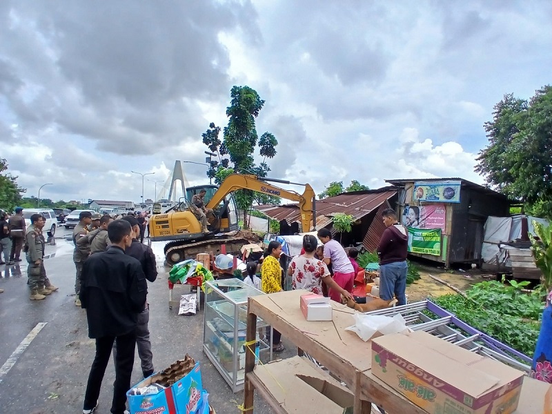 Langkah Besi Pemko Pekanbaru, Rebut Aset Siak IV, Sapu Bersih Bangunan Liar Tanpa Relokasi