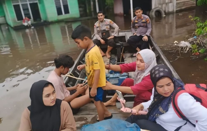 Banjir Melanda Negeri Ukui Pelalawan