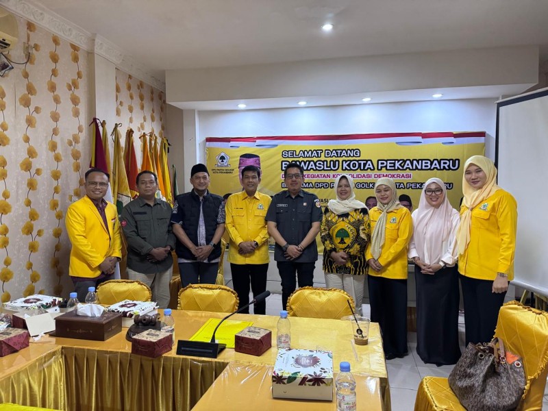 Golkar Pekanbaru Dorong Bawaslu Gunakan AI untuk Tingkatkan Pengawasan Pemilu 2029