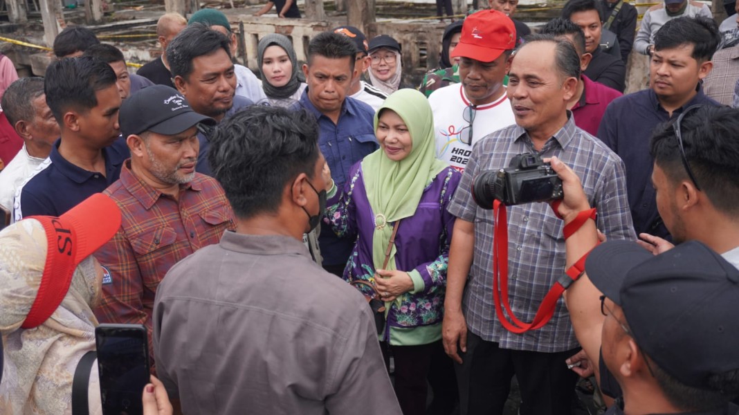 Bupati Inhil Pastikan Pembangunan Pasar Terapung Jadi Prioritas Utama Tahun 2026
