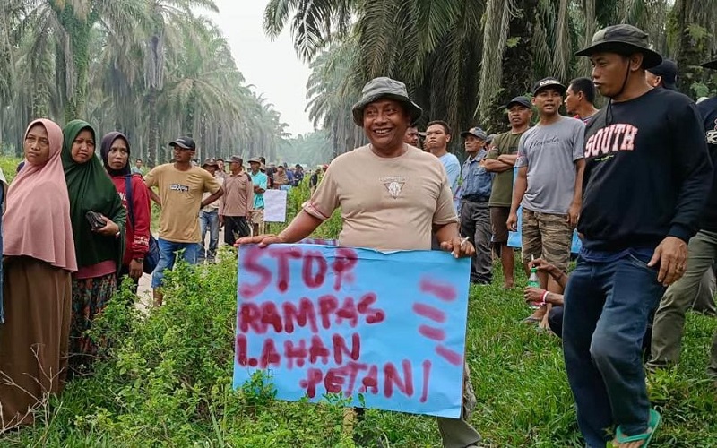 Warisan Konflik Agraria Rohul, Warga Tanjung Medan Minta PT Agrinas Kembalikan Lahan Transmigrasi