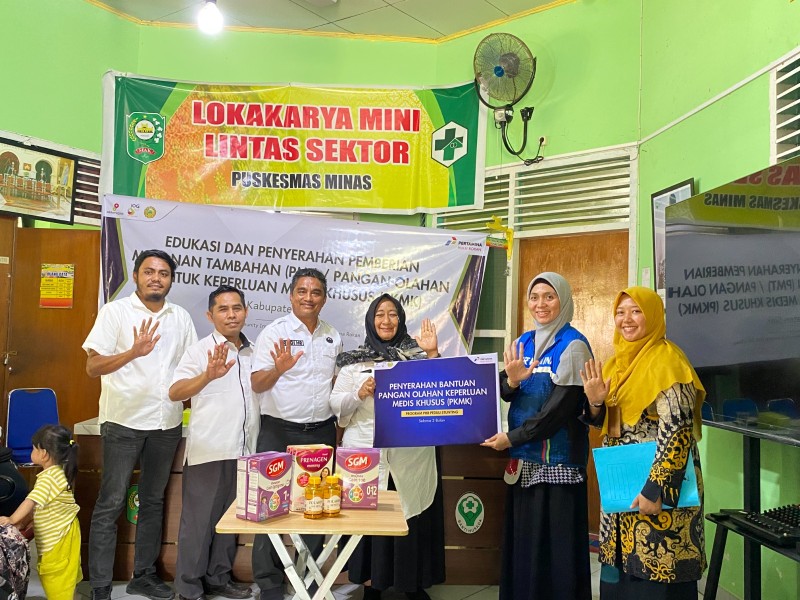 Cegah Stunting, PHR-UMRI Perkuat Gizi Ibu Hamil dan Balita Melalui PMT dan PKMK