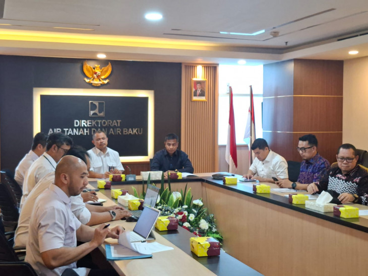 Bupati Ahmad Yuzar Jemput Bola Revitalisasi Embung Stanum ke Kementerian PUPR RI