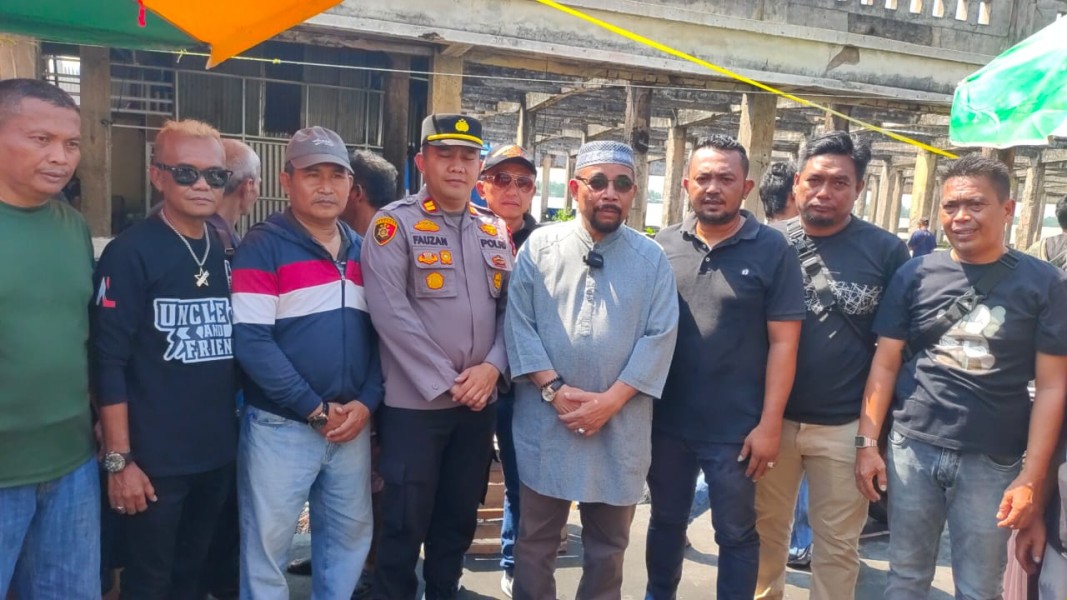 Pemkab Inhil dan HPPI Cari Solusi untuk Pedagang Terdampak Kebakaran Pasar Terapung