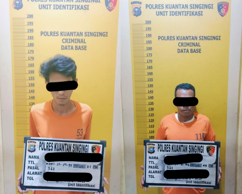 Polres Kuansing Berhasil Ungkap Kasus Curanmor di Sentajo Raya