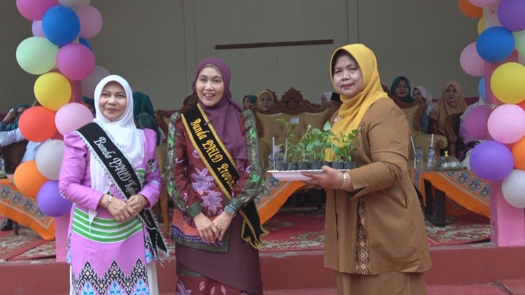 Bunda Paud Provinsi Riau Lakukan Kunjungan Kerja di tembilahan