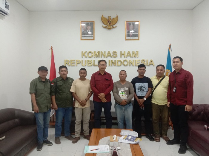 Hari Ke 4 Suarakan Tuntutan ke Jakarta, Petani Inhu Adukan Nasib Lahan Dirampas Dedi Handoko Alimin Alias DH