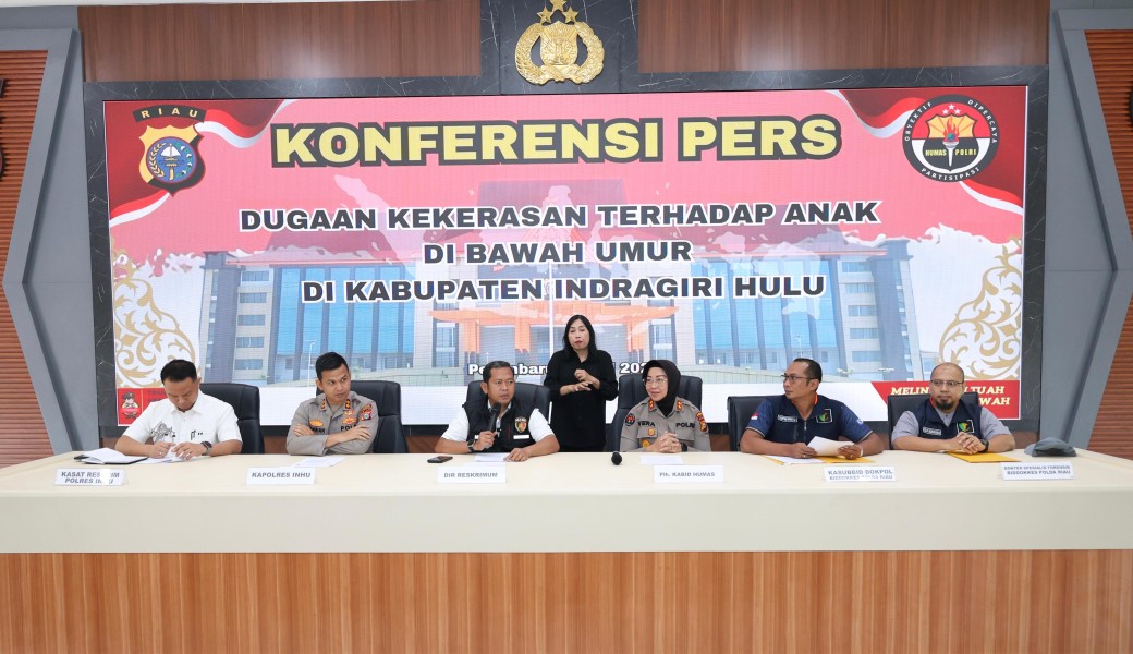 Polda Riau Ungkap Kronologi dan Hasil Autopsi Dugaan Kekerasan Anak di Bawah Umur di Inhu