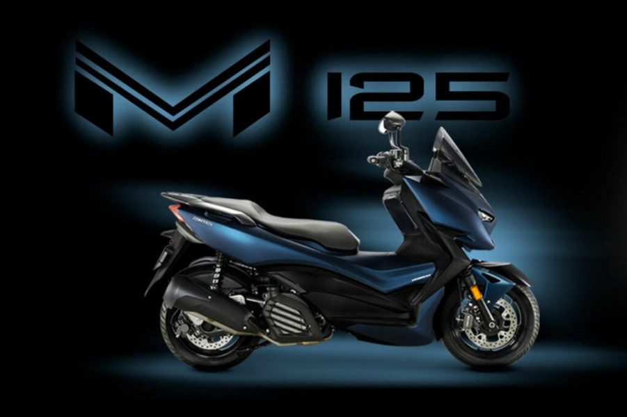 Motor Matic Bongsor Murah? Zontes 125M 2025 Hadir dengan Teknologi Canggih!