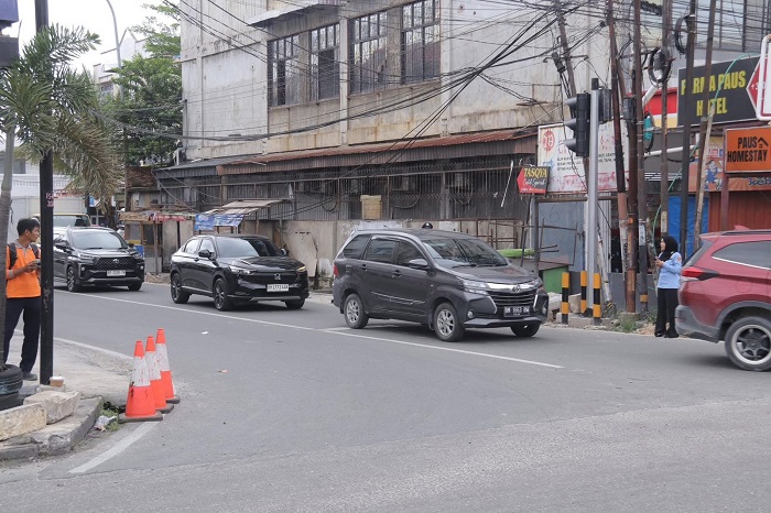 Atasi Kemacetan, Wali Kota Pekanbaru Resmi Buka Simpang Jalan Nangka – Paus