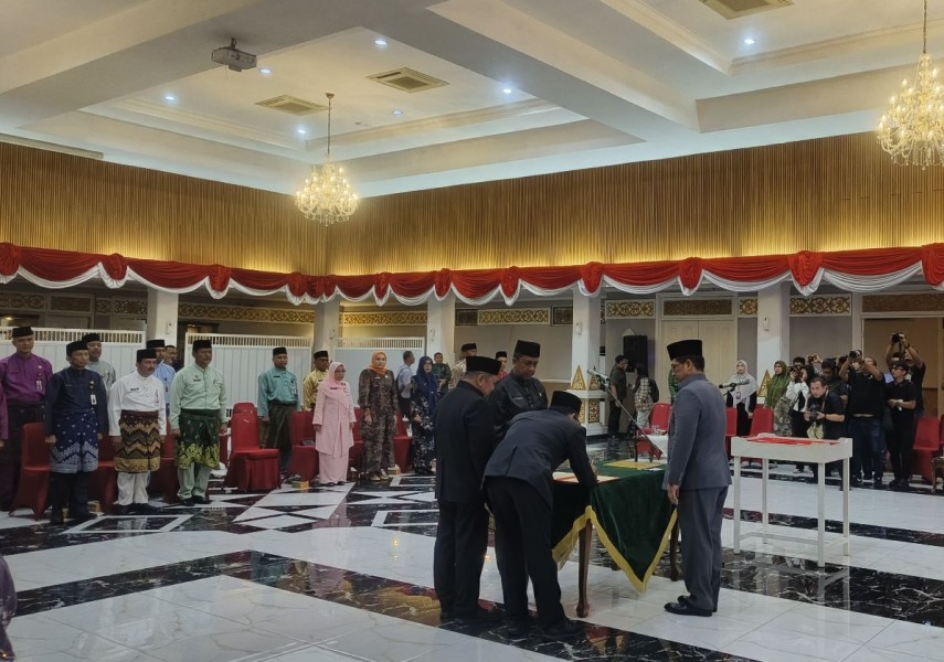 Dua Pejabat Demosi, Ini Nama-nama Pejabat Eselon II Pemprov Riau yang Dilantik Gubernur Abdul Wahid