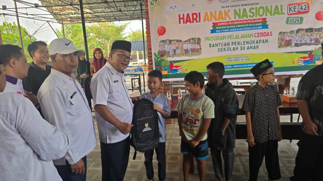 Dari Tas Sekolah hingga Tawa Bahagia, Begini Cara Komnas PA-Baznas-Z-Park Rayakan HAN 2026