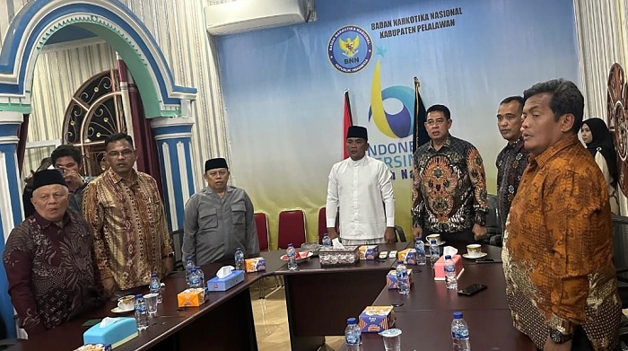 Peringati HANI 2025, Pemkab Pelalawan Dukung BNNK Gelorakan Desa Bersih Narkoba