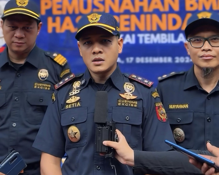 Bea Cukai Pastikan Perairan Tembilahan Diawasi dengan Ketat