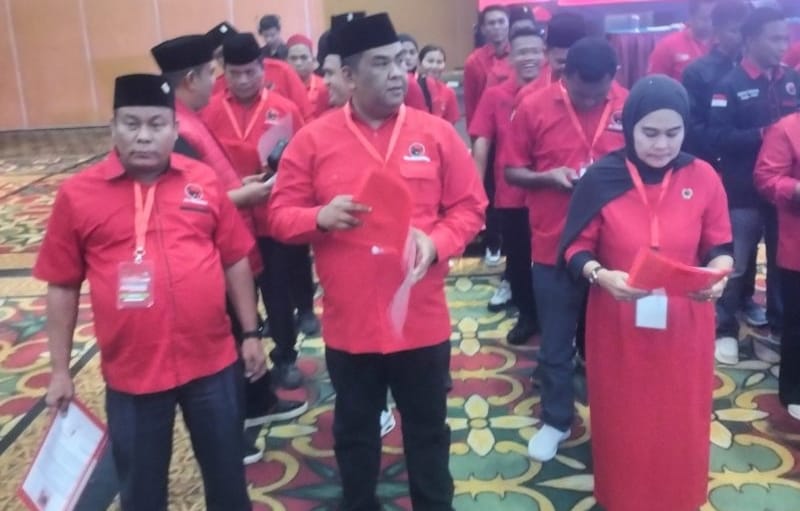 Hardi Chandra Dipercaya Kembali Pimpin PDI P Setelah Menangkan Pemilu dan Pilkada di Rohul