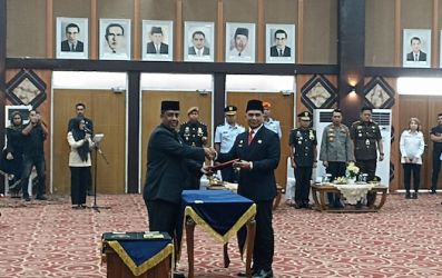 Zulhelmi Arifin Resmi Diantik Sebagai Pj Sekda Pekanbaru