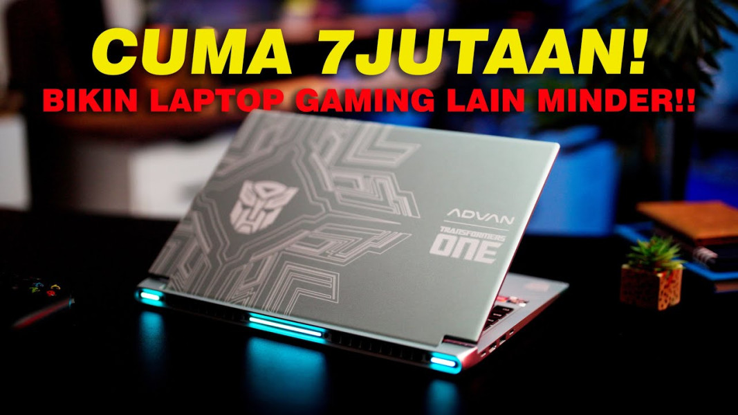 Advan Rilis Laptop Gaming 7 Jutaan, Speknya Ketinggian!