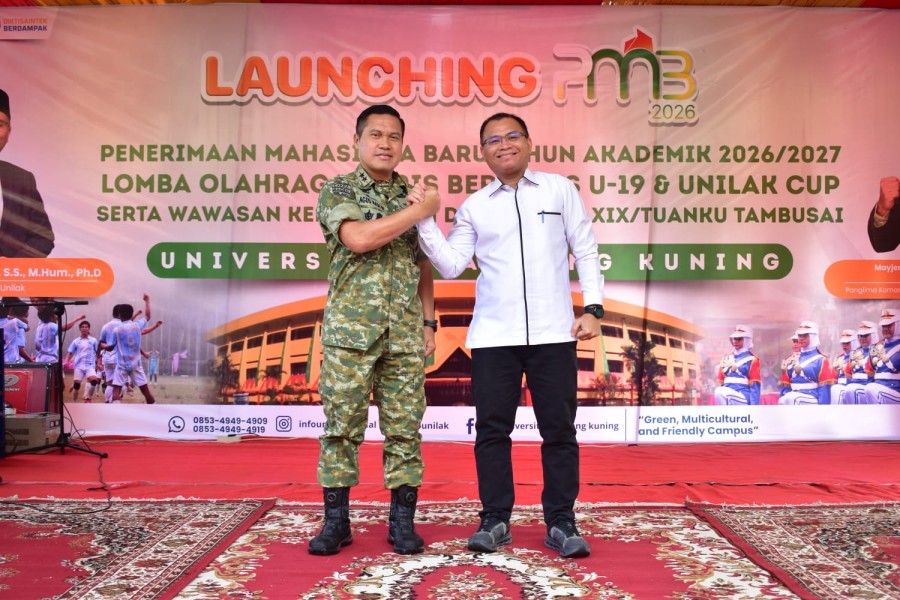 Pangdam XIX Tuanku Tambusai Mayjen TNI Dr Agus Hadi Waluyo Apresiasi Kampus Unilak