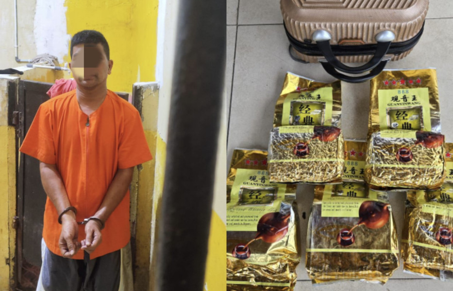 Polisi Tangkap Pengedar Sabu 4,92 Kg di Pelabuhan Roro Rupat
