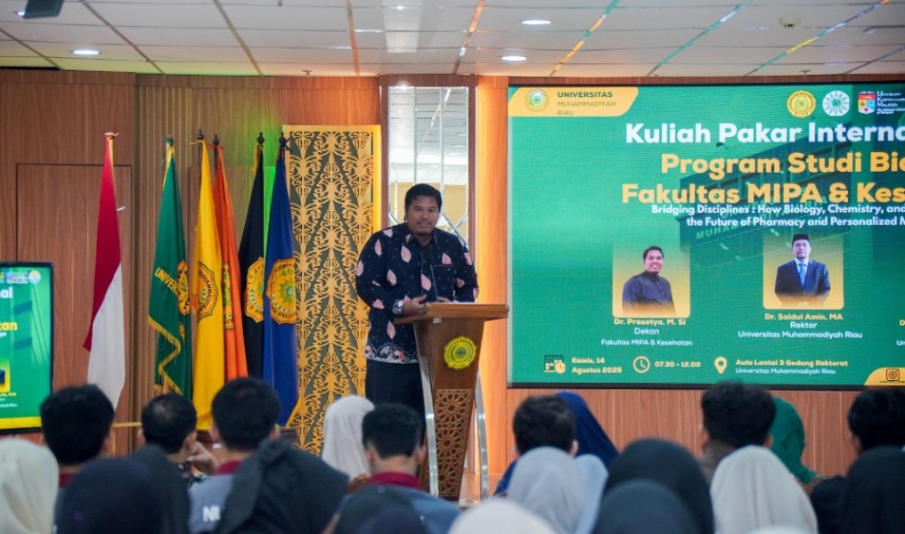 UMRI Hadirkan Kuliah Pakar Internasional, Kupas Kolaborasi Sains untuk Masa Depan Kesehatan