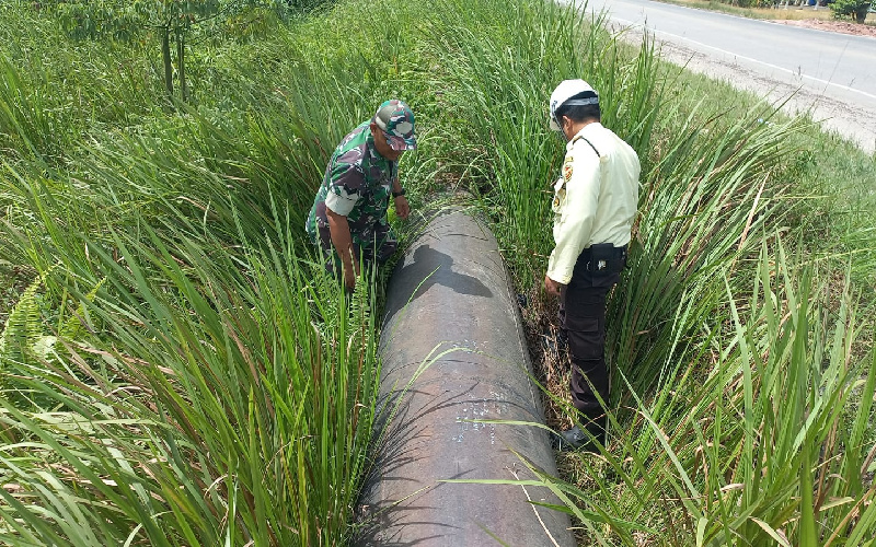 Gandeng SKK Migas, Penguatan Binter oleh Babinsa Koramil 02