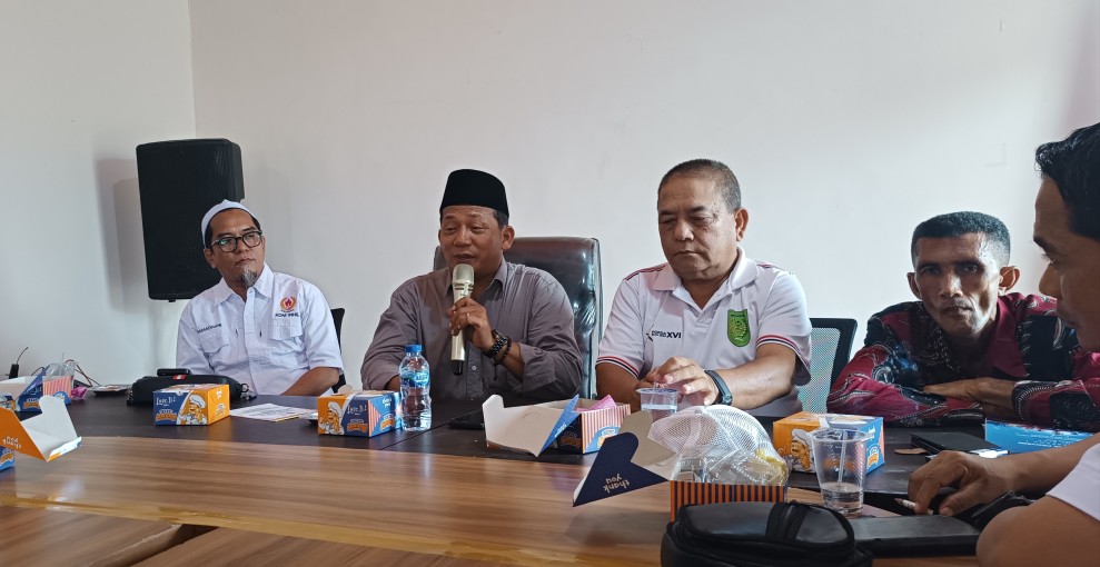Sinkronkan Tertib Administrasi, KONI Inhil Menggelar Konsolidasi Bersama Seluruh Cabor