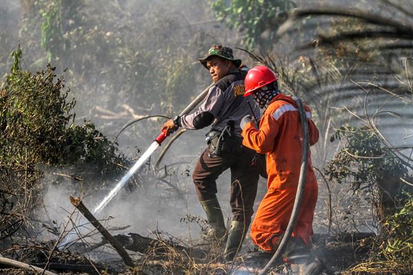 92 Kampung di Siak Terima TAKE untuk Cegah Kebakaran Hutan dan Lahan